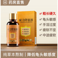 男士降低头龟度外用耐力降敏液秒射克星