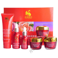 童颜蜜语套盒 童颜蜜语御廷玫瑰精油调理套盒五合一五件套装童颜蜜嫩肤护肤品