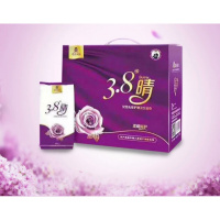 5包俏妃3.8度晴湿巾爱善天使女性私处护理清洁湿纸巾