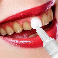牙齿美洁牙笔洗牙粉去牙烟牙渍牙结石黑牙垢牙斑清洁牙素牙膏 洁牙笔1盒