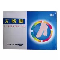 新款 无忧脚6盒装 脚无忧泡脚粉男女脚丫脚部护理足浴店足浴粉浴足液