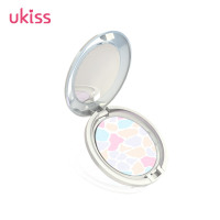 晚安粉UKISS蜜粉散粉定妆粉粉饼防水控油遮瑕晚安粉扑干粉调色气垫 WO1