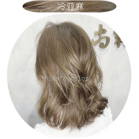 冷茶色染发剂自己在家冷亚麻色茶色膏女泡泡沫2020流行色新款显白