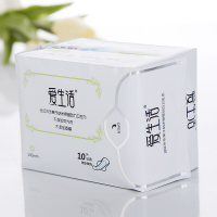 负离子卫生巾绿叶卫生巾女日用组合装透气负离子无荧光整箱10包