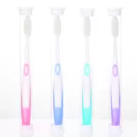 纳米软毛牙刷成人情侣牙刷清洁牙齿家庭装小头款牙刷时通WanR