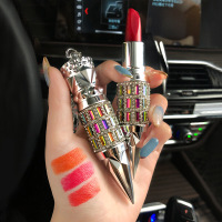 抖音同款珠光宝气女王权杖三色口红不色不沾杯不脱色网红款 珠光宝气权杖三色口红 [一支三色]
