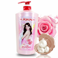 澎澎沐浴露1850g 亮泽滋润型留香沐浴乳耐撕 珍珠补水肤亮泽滋润1200g
