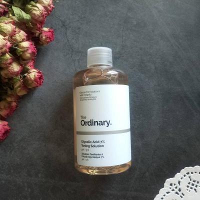 theordinary爽肤水TheOrdinary果酸爽肤水7%甘醇酸乙醇酸化妆水去角240ml