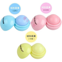 抖音网红李佳琦同款3个球形润唇膏保湿滋润补水无色口红防干裂学生儿童男女士果味护唇膏