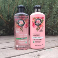 伊卡璐洗发水秒发 伊卡璐洗发水玫瑰小粉瓶400ml 柔顺修复控油护发洗发露