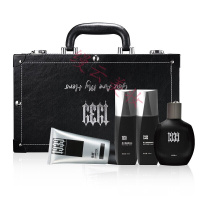 男士1939纪念版手提护肤礼盒套装(洁面膏+精华水+精华乳+香水)(洗面奶男 化妆品套装)