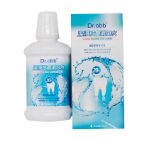 贝基洁净漱口水贝基漱口水dr.obb漱口水350ml洁净除男女去牙渍 天蓝色 350mL