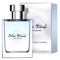 浅香芬尚男士香水淡香男人味浅蓝女香水学生自然清新古龙香水男士 蓝色 50mL