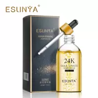 24K金金精华液修复补水玻尿酸原液收缩毛孔护肤品精华液