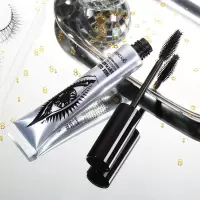 格蒙大眼睛硅胶刷头软管睫毛膏防水丰盈纤长浓密不易晕染网红同款 黑色