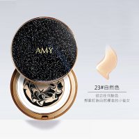 安美黑金蘑菇气垫CC霜控油保湿粉底液膏女遮瑕bb霜网红化妆品