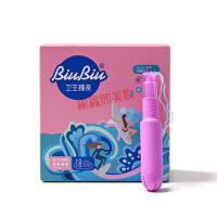清洁口腔异味游泳可用卫生棉清BiuBiu卫生棉条导管式棉条游泳无感卫生巾瑜伽健身防侧漏姨妈巾