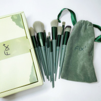 菲丝加芬fix菲丝加芬美妆四季青速干化妆刷套装刷毛超柔软13支腮红散粉刷