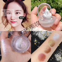 生姜高光国货网红生姜生肖高光修容盘鼻影闪粉卧液蚕脸部鼻梁立体提亮粉饼