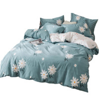 一木棉 全棉印花时尚床上四件套床单被罩枕套