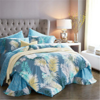 一木棉 高精密活性全棉印花四件套纯棉13372匹马棉斜纹床上四件套