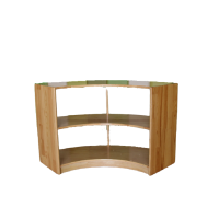 楚昌幼儿园组合玩具柜JCJJ-HC02圆润边角牢固结实