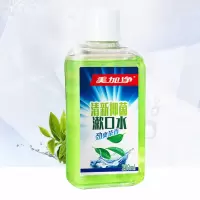 美加净清新抑菌漱口水280ML劲爽茶香除清新口气口臭口腔护理