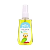 小浣熊驱蚊花露水100mlX2瓶艾草香型喷雾儿童宝宝花露水婴儿金银花洗澡喷雾驱蚊液户外小瓶便携