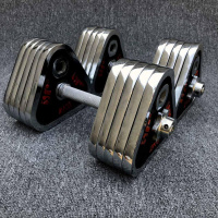 哑铃男士三角家用健身器材20公斤俯卧撑支架一对可拆卸3040KG套装