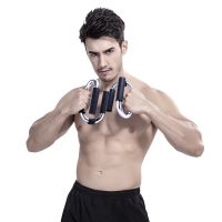 家用S型俯卧撑支架加粗锻炼肱二头胸肌腹肌加强健身器材防滑架子