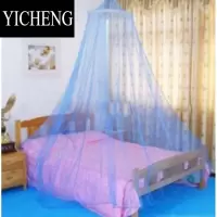 YICHENG大号夏季防蚊纱帐 圆顶吊挂儿童学生公主蚊帐 1.5-1.8米床用