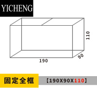 YICHENG不锈钢全框款宿舍床帘支架寝室单人床上铺下铺支架杆学生蚊帐架子