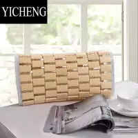 YICHENG麻将空心枕竹枕竹藤枕头家居枕空心枕夏天麻将凉枕头汗蒸房专用枕