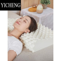 YICHENG23乳胶记忆枕头枕芯一对装家用记忆护颈椎睡眠专用橡胶四季款