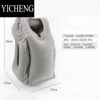 YICHENG便携旅行趴睡枕坐车睡觉器办公室学生午休长途飞机按压充气枕头