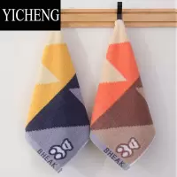 YICHENG儿童小毛巾吸水方巾宝宝家用挂式擦手巾加厚口水巾柔软