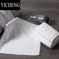 YICHENG酒店小方巾吸水洗脸白毛巾宾馆美容院餐厅擦手毛巾定制OGO