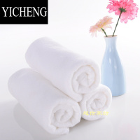 YICHENG10条装白毛巾酒店宾馆洗浴一次性食品厂便宜强吸水面巾方巾
