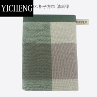 YICHENG2条擦手巾吸水小方巾可挂式厨房洗碗布抹布家用擦桌布