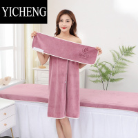 YICHENG美容院专用毛巾包头巾皮肤管理铺床大浴巾吸水柔软定制OGO