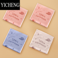 YICHENG儿童毛巾纱布洗脸专用吸水小号女男童宝宝幼儿园家用小孩