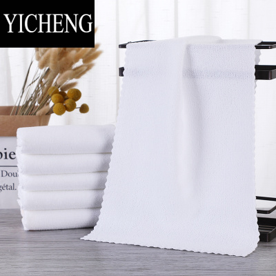 YICHENG白毛巾厨房专用长方形吸水擦餐具饭桌餐厅消毒柜地板干洗店
