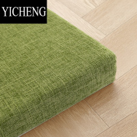 YICHENG55d高密度海绵沙发海绵垫加厚加硬木质沙发坐垫定制新中式沙发垫