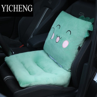 YICHENG学车练车专用坐垫矮个子考驾照科目二增高椅垫开车靠背一体座椅垫