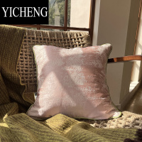 YICHENG福笙 喜上眉梢靠垫中国风刺绣提花轻奢复古抱枕沙发靠垫客厅靠枕