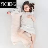 YICHENGA类婴儿棉抱枕女生睡觉驼儿童床上长条枕男生侧睡夹腿专用靠枕