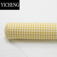 YICHENG水洗棉圆柱枕颈椎枕抱枕套可定制尺寸长条枕套不含芯