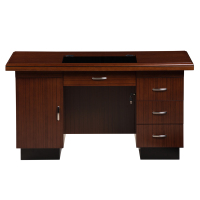 值惠牌木皮贴面实木小型办公桌(需定制款)