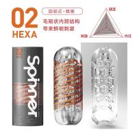 吉祥小炮日本原装典雅spinner阴茎自慰飞机杯手动吸允男用性工具 蜂巢款