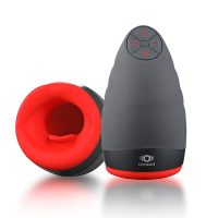 吉祥小炮二代飞机杯全自动男性自慰器电动舌舔吮口交专用 [炽吻二代黑色]送自慰润滑油